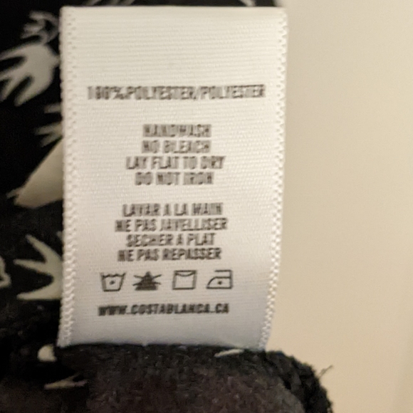 Costa Blanca Semi Sheer Boxy Bird Top - Picture 5 of 6